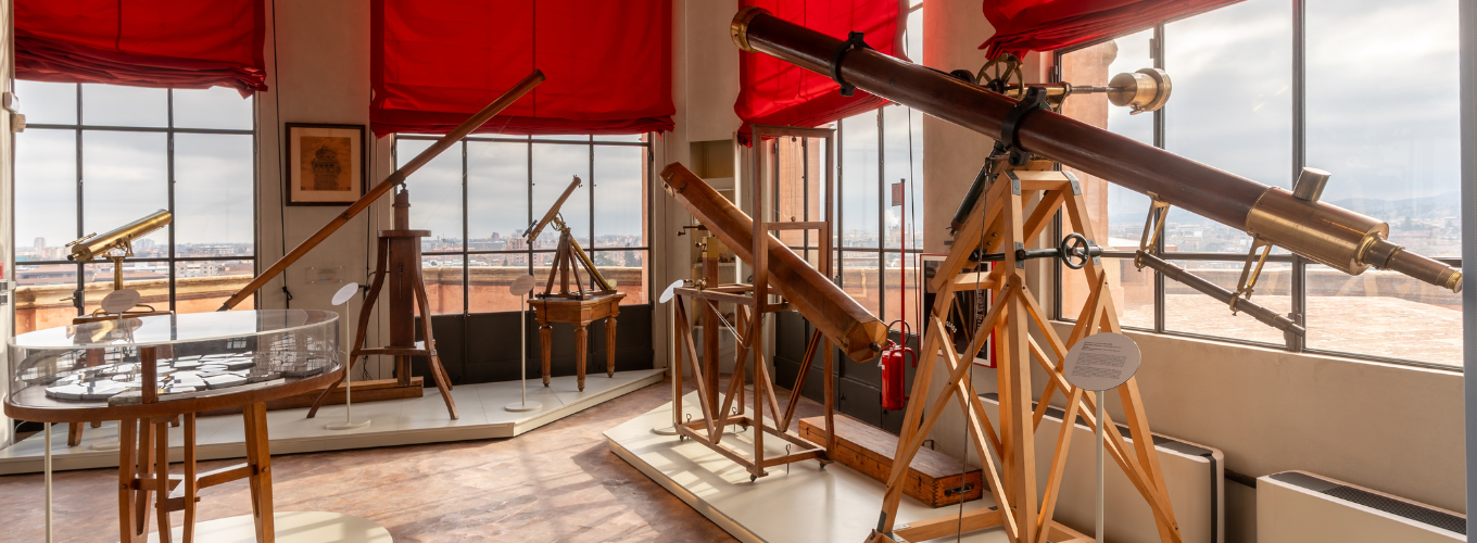 Telescopi al settimo piano della Torre della Specola