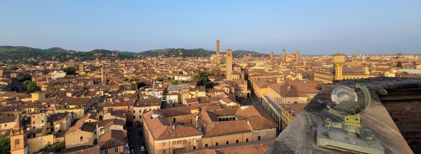 Vista di Bologna dalla torre della Specola