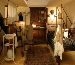 Reconstruction of a student's bedroom