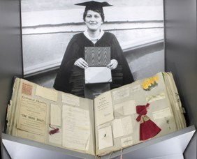Student's album with memories of the years spent at college, 1920-1924