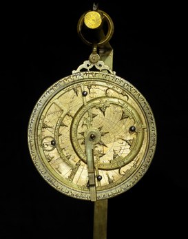Arab astrolabe attributed to Ibn Baso (ca. 1280)
