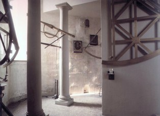 Sundial room: South-East area with instruments by Jonathan Sissons (Londra, 1739)