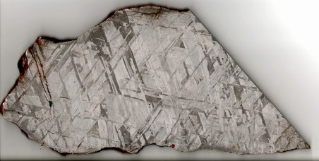 1. Meteorite Sacramento Mountains, caduta nel 1896, grammi 1.465. © Università di Bologna - Sistema Museale di Ateneo