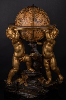 Globo celeste di Gerhard e Leonard Valk (1715)