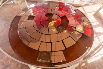 Prototipo dello specchio a tasselli di Guido Horn d'Arturo