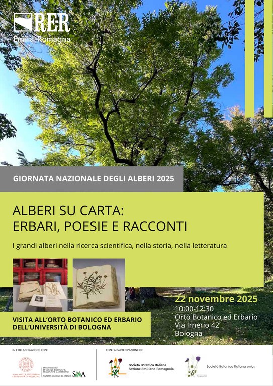 Copertina evento Orto Botanico - Giornata degli alberi 2025