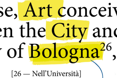 SMA per ART CITY Bologna 2026 - EVENTO