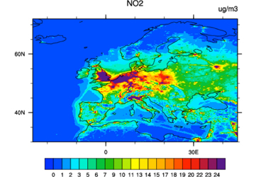 mappa inquinamento atmosferico