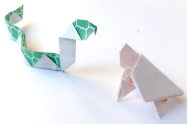 Rettili in origami