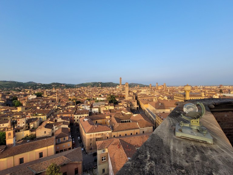 Vista di Bologna dalla torre della Specola