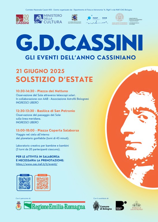 Locandina Cassini 21 giugno