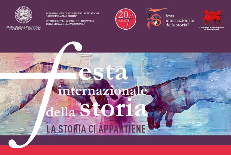 Grafica coordinata della festa internazionale della storia 2023