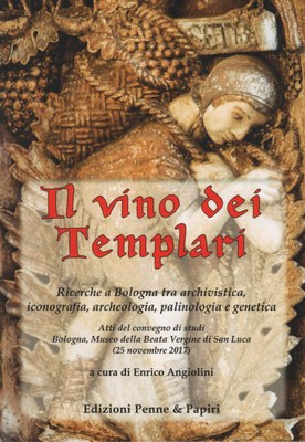 Copertina del volume "Il vino dei templari"