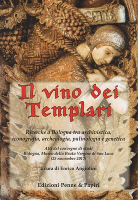 Copertina del volume "Il vino dei templari"