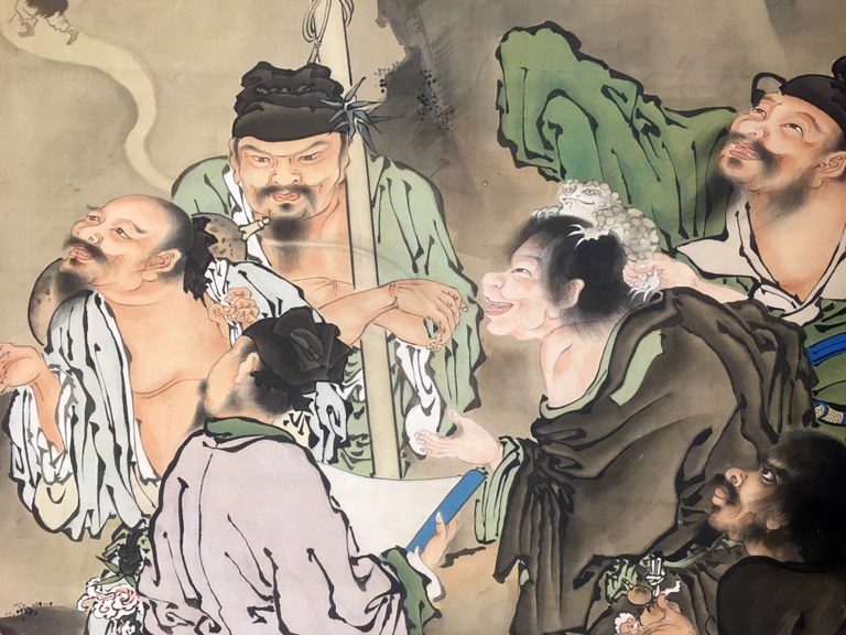 Otto immortali taoisti - Kanô Tanshin Morimichi