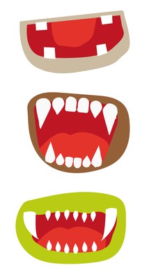 Disegni di dentature